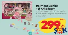 GOKİDY OYUNCAK DOLLYLAND MİNKİE YOL ARKADAŞIM